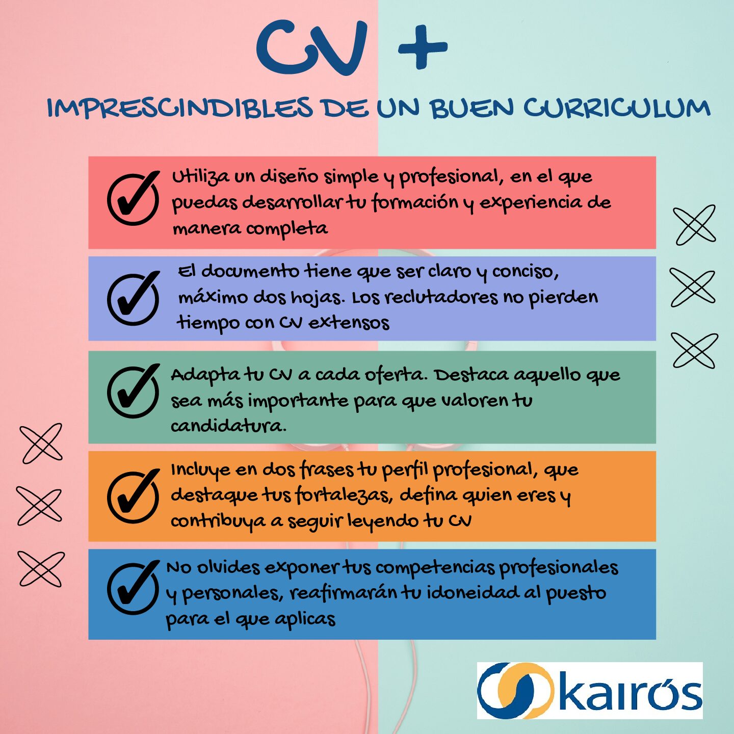 Imprescindibles de un buen currículum